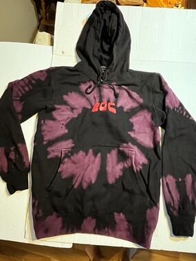 EDC Meteor Hoodie Electric Daisy Carnival Festival Orlando tie Dye Pullover S
